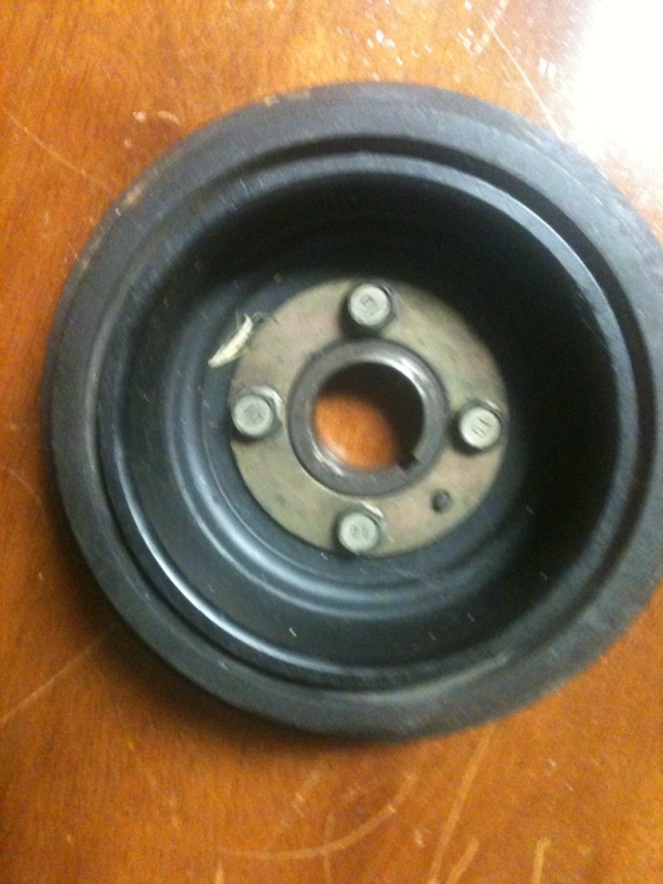 crank pulley wobbling - how do i fix this? - Miata Turbo Forum 