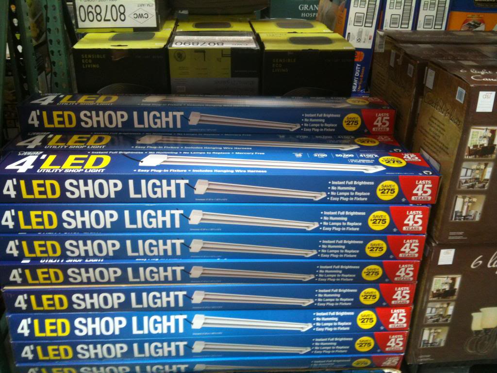 Garage led lights deals costco