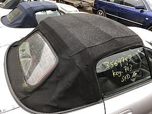 Black Mohair roof , frame , catches and glass rear window NB1 or NB2  5 delivered-img_0804.jpg
